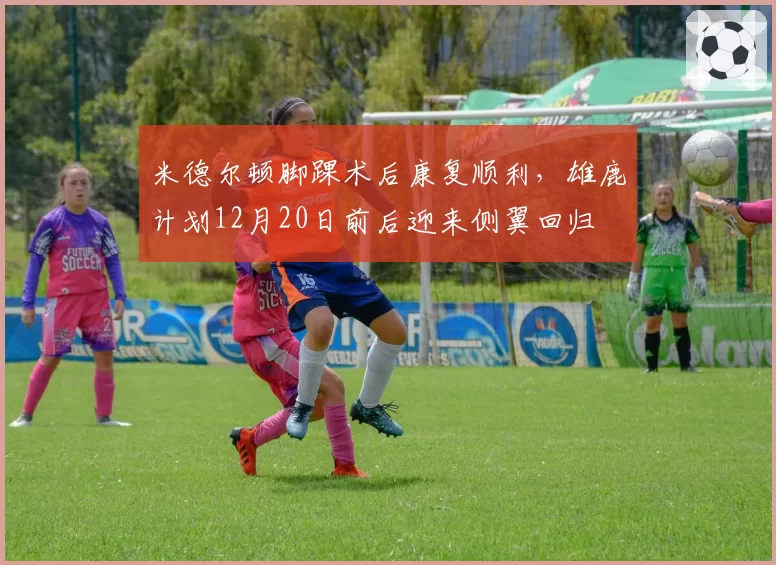 米德尔顿脚踝术后康复顺利，雄鹿计划12月20日前后迎来侧翼回归